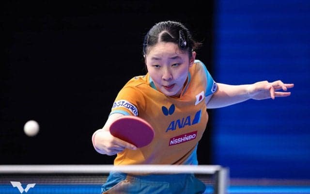 張本美和 カットマン橋本帆乃香を撃破！今季5勝目に王手かけ決勝は早田と対決【卓球 WTTロンドン】