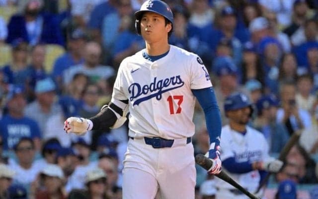 “無視”されても諦めない大谷翔平が「なんて可愛いの」　MLB公式も注目、珍光景が「大好き」