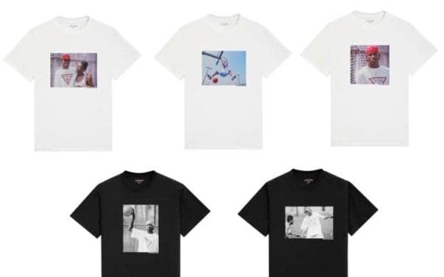 アイバーソンとGUESS JEANSの限定コラボTシャツ発売「GUESSには特別な思いがある」