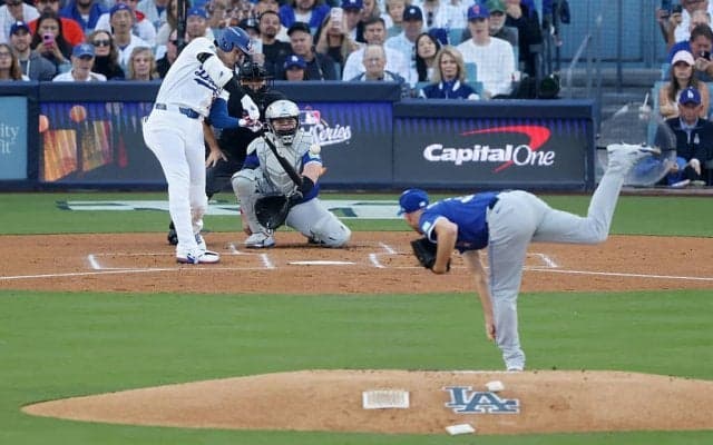 危険すぎる！大谷翔平、爆速打で“想定外のハプニング”「速すぎ」「音エグい」183キロ弾丸ライナー→警備員に“まさかの展開”