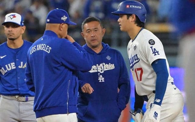 大谷翔平は「大丈夫かな…」　2HR＆6出塁も“気になる仕草”にSNS「心配すぎる」