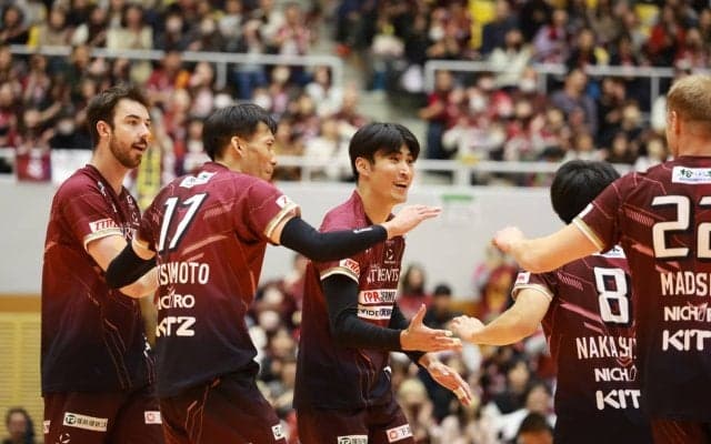 SVリーグ男子開幕　VC長野が開幕節で唯一の連勝　大阪Bとサントリーは1勝1敗