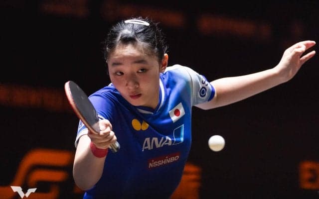 張本美和 逆転V！ 決勝で早田にリベンジを果たした今季5度目のWTTシングルス制覇 【卓球 WTTロンドン】