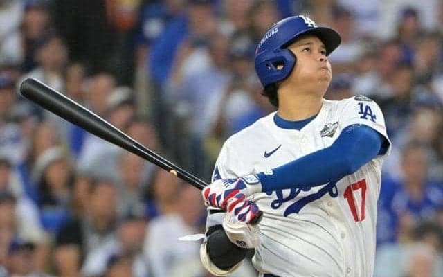 ドジャースが2-6で敗れて2勝2敗に　大谷先発、4失点で負け投手