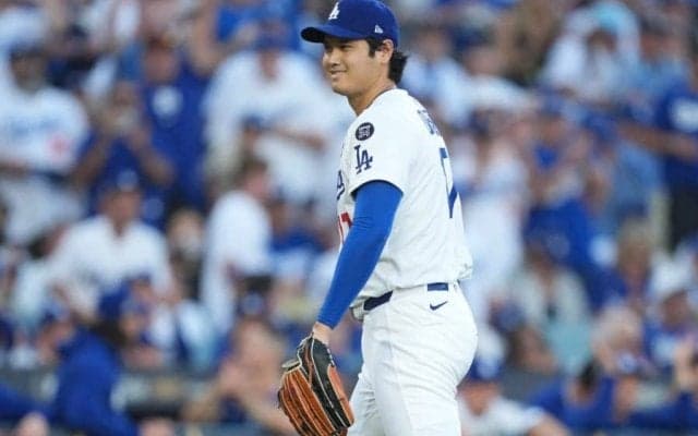 大谷のWS登板を超大物が観戦　客席にヘンリー王子＆メーガン妃…来場に場内歓声