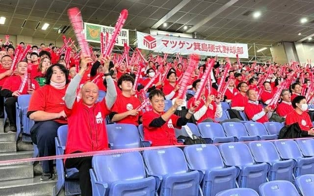 マツゲン箕島、激闘に大声援　社会人野球日本選手権、初勝利ならず