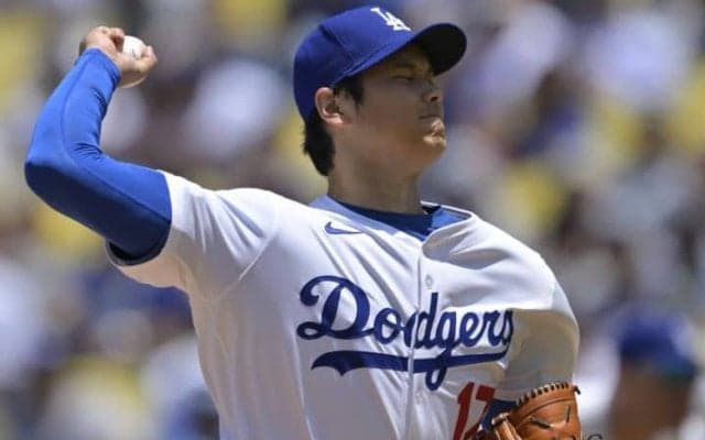 「昨晩9度も出塁した後のこのスタートはすごい」大谷翔平、7回途中で降板も…スタンドからは労いの拍手