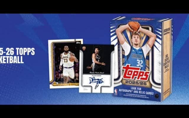 ToppsがNBA公式カードを約15年ぶりに復活…10月31日より限定発売