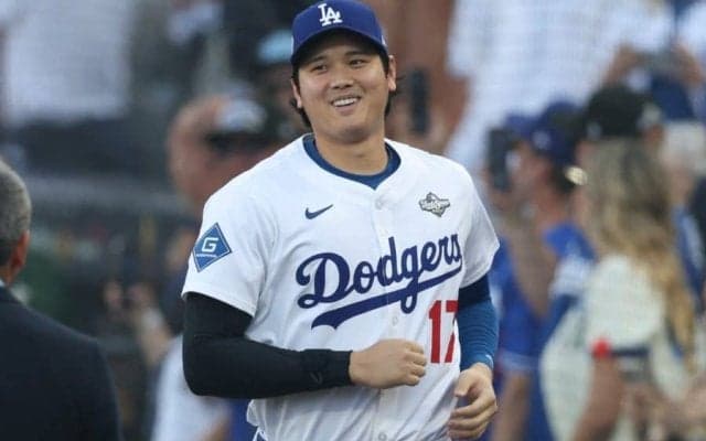 ド軍戦に登場した「まさかの2人」　大谷翔平に“熱視線”…隠しきれぬVIPオーラ「あら」