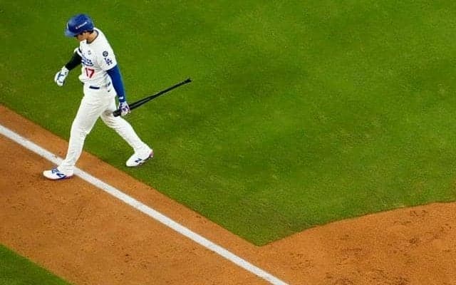 大谷翔平は新人右腕にまたも苦戦、4打数無安打　ドジャースが土俵際