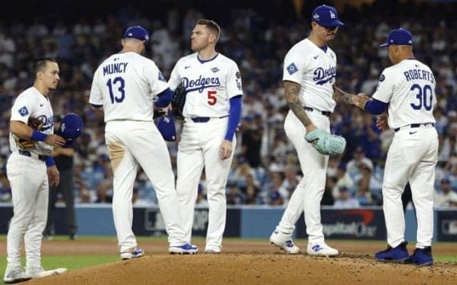 「こういう駒しか使えないのに…」ロバーツ監督のブルペン運用を地元記者が“擁護”「どうやって批判できるだろうか？」