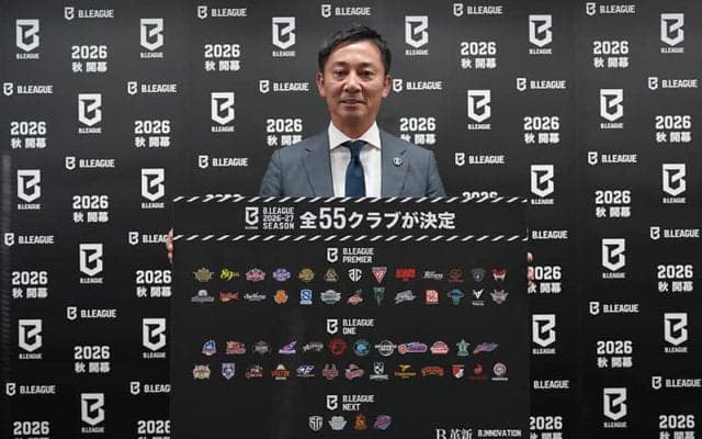 2026−27シーズンB.革新の地区分け決定…B.PREMIERは東西2地区、B.ONEは5地区制に