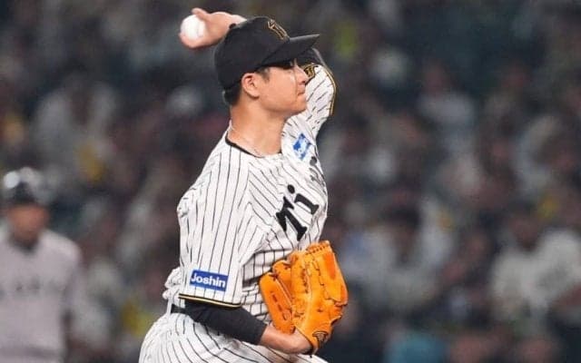 阪神・大竹耕太郎、68キロ“超遅球”に甲子園どよめき　第1戦は村上が59キロ
