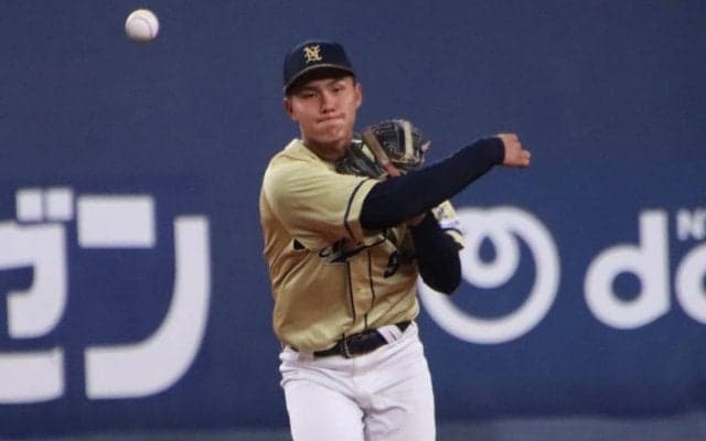 DeNAからドラフト5位指名されたショートストップの身体能力は巨人・泉口以上！機敏なプレーを何度も披露【日本選手権】