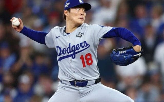 「圧倒的ではないものの…」山本由伸、負けられない一戦で6回まで1失点　突然のファン乱入も動じず