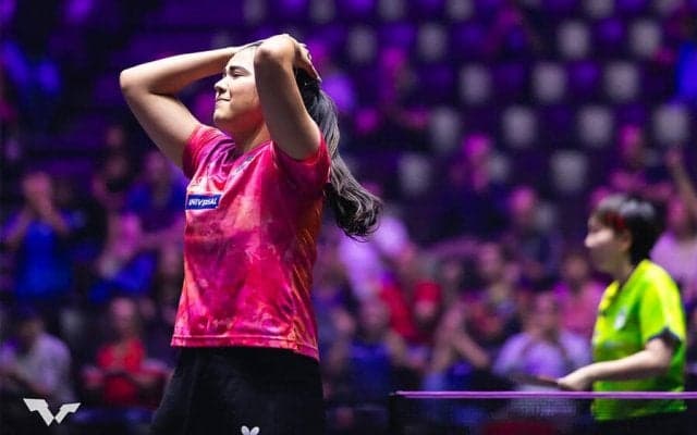 A.ディアス「この勝利が今後の自信になる」元世界1位の朱雨玲を破る大金星【卓球 WTTモンペリエ】