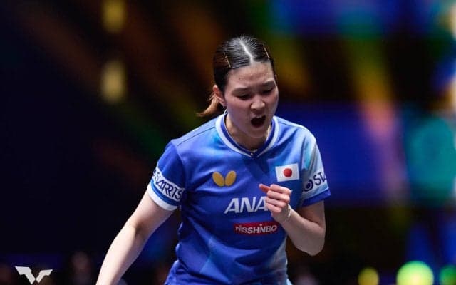 橋本帆乃香 8強入り！大藤を破ったシンガポールのエースにストレート勝利【卓球 WTTモンペリエ】