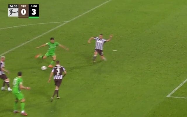 「忍者」町野修斗、待望の今季ブンデスリーガ初ゴール「湘南の時を思い出す」折り返しのボールを背後から抜けてズドン！豪快ダイレクトシュートの瞬間