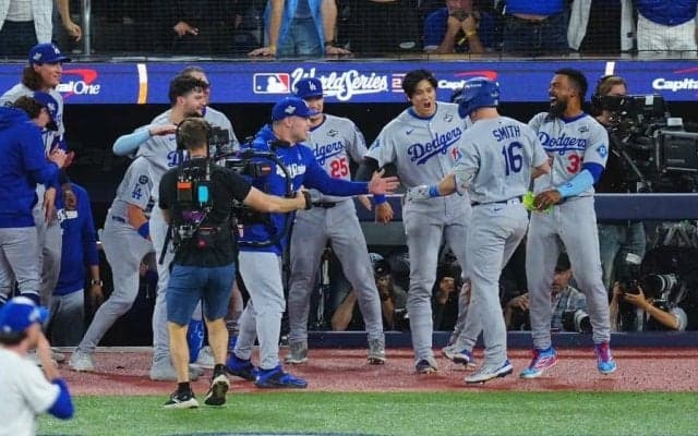 ド軍、今世紀初のWS連覇　由伸が気迫の連投＆3勝目…大谷は3失点KOも2安打3出塁