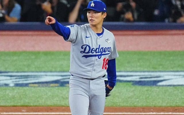 「3億2500万ドルの理由だ」山本由伸、衝撃のWS3勝　賛辞の声止まず「エースだ」「さらに1億を」