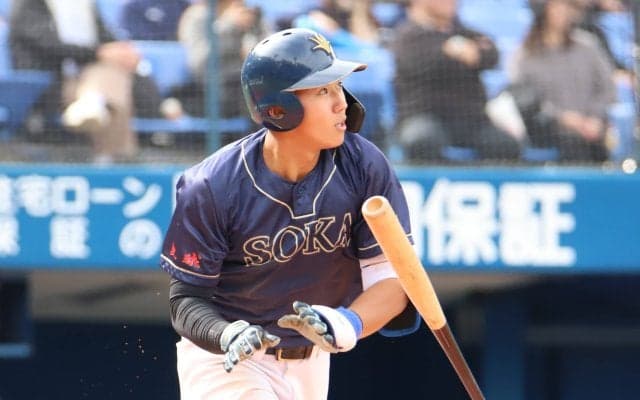 阪神1位・立石正広がドラフト後初の公式戦で弾丸アーチ！「今までにないくらいの打撃」二塁守備でも横っ飛びの好捕で会場沸かす