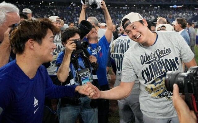 大谷翔平、恒例の由伸“イジリ”発動　赤ちゃん→大人ライオンへ「世界でNo.1」とも証言