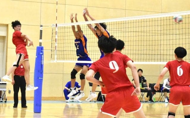 春高バレー茨城、男子は土浦日大×勝田工　女子は土浦日大×日本ウェルネス　3日に決勝