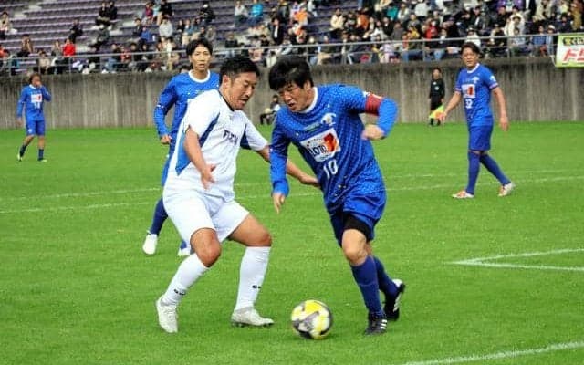 名波さん、武田さんらサッカー日本代表OBが静岡・藤枝市選抜と対決