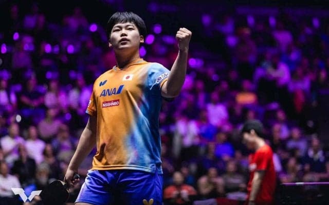 松島輝空、殊勲の準Vに中国メディアも熱視線「日本卓球界の期待の星」　“完全アウェー”で見せた圧巻プレーに仏選手も脱帽【WTTチャンピオンズ・モンペリエ】