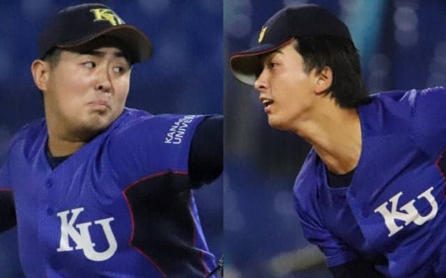 来秋のドラフト候補に挙がる191センチの大型サブマリンと最速153キロの剛腕が好救援！神奈川大が筑波大との接戦制す【横浜市長杯】