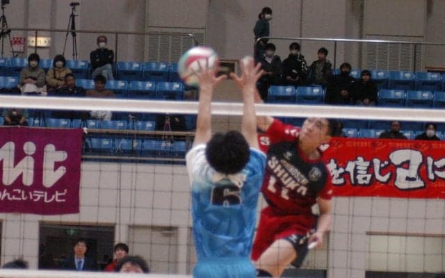 春高バレー岩手県決勝　男子は一関修紅が2年連続、女子は盛岡誠桜が5年連続の全国切符