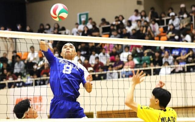 春高バレー沖縄決勝、男女とも西原が全国切符　男子は4年連続、女子は2年ぶり