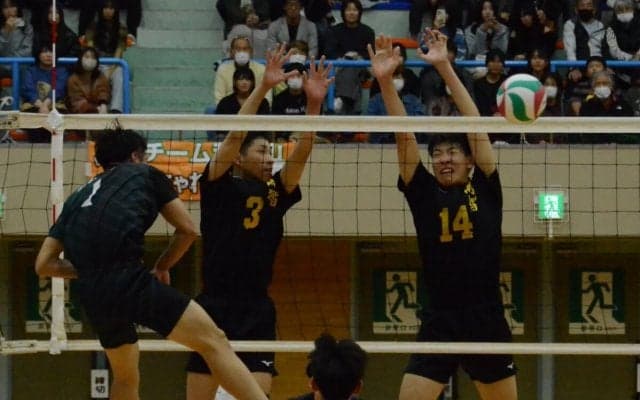 春高バレー　和歌山　男女とも２年連続で開智がＶ