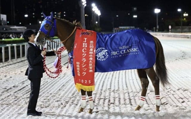 【JBCクラシック】田中博師「来年は中東に行きたい」ミッキーファイトが交流G1連勝