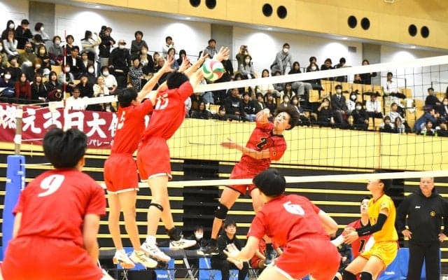 春高バレー茨城県予選　土浦日大が男女で全国へ　勝田工、食い下がるも返り咲きならず