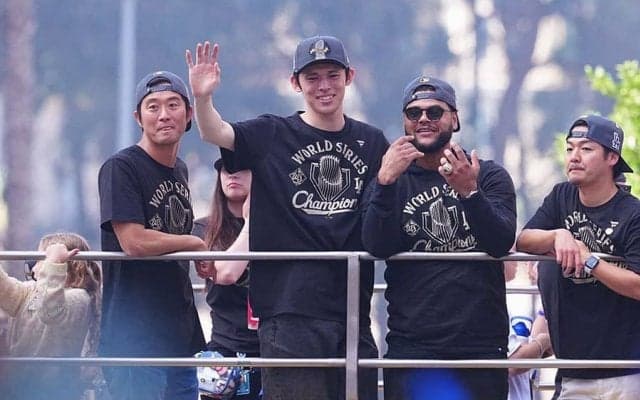 山本由伸に「文句を言いたい」　勃発した“朗希争奪戦”…トライネンが笑顔でダメ出し