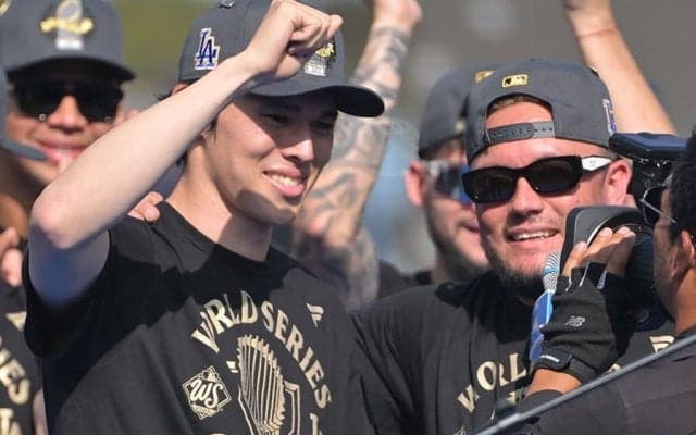 “朗希ダンス”は「チームの絆」　同僚左腕が早くもアンコール「来年もやろう！」