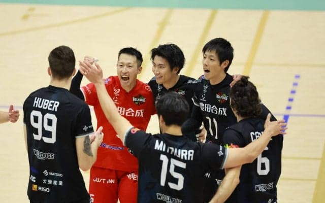 SVリーグ男子　WD名古屋がVC長野に連勝　日鉄堺BZが今季初勝利