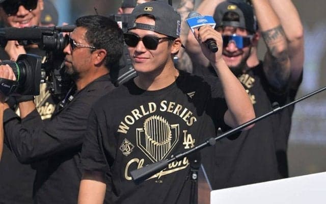 山本由伸の後ろで…キケの反応に「泣けた」　中継が捉えた“行動”に感激