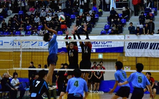 春の高校バレー　埼玉県予選開幕　男子・埼玉栄、女子・細田学園が順当に8強　春高バレー