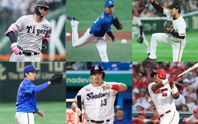 「JERAアワード」年間大賞候補発表　阪神・佐藤輝、巨人・山崎ら…セを盛り上げた6選手