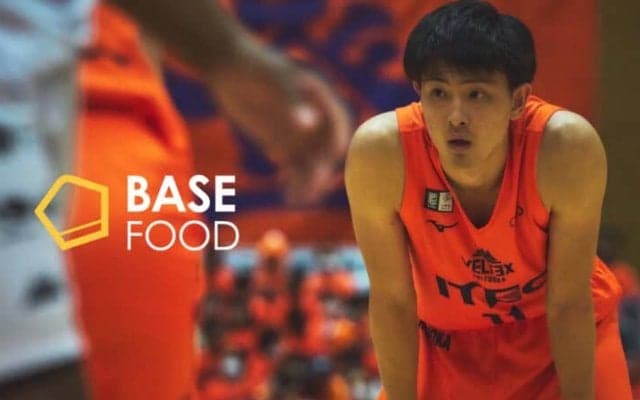 B2静岡の増田啓介がベースフードとサプライヤー契約「普段から試合前の補食として食べている」