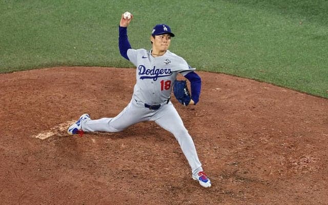 何が起きた…？ 山本由伸、極限状態で“まさかの光景”「現代のサムライ」相手主砲に見せた”ある行動”が話題に「人間性もMVP」