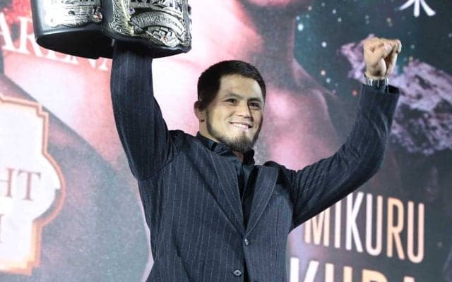 「RIZIN始まって以来」榊原信行CEOが“シェイドゥラエフ人気”に驚嘆　朝倉未来戦決定で大歓声「ファンのハートを掴み出している」