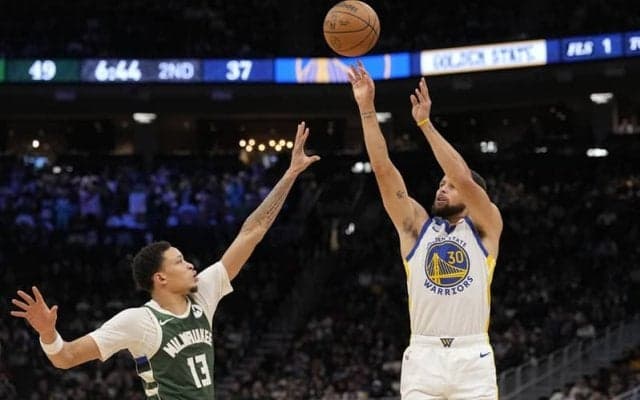 キャリア8度目…ステフィン・カリーがシーズン最初の7戦で30本の3ポイントを成功