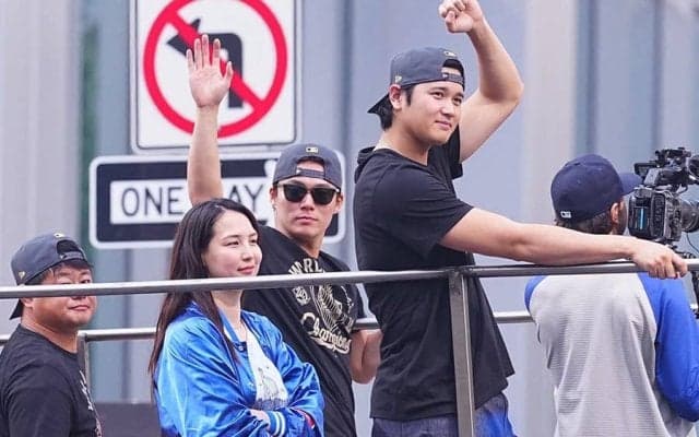 大谷翔平夫妻が「さりげなく」　手にしていた日本製品…滲んだ配慮に称賛「素晴らしい」