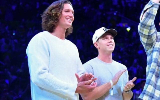 ド軍グラスノーと「今すぐ契約を」　電撃訪問で示した“異能”…LAファン「いくら払えば」