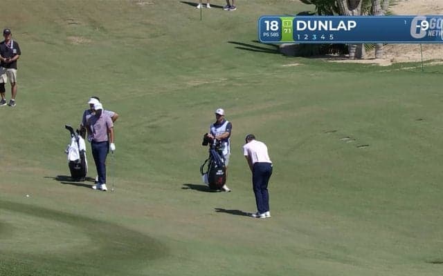 【動画】ダンロップフェニックス来日予定のニック・ダンラップがチップインイーグルなどで「61」をマーク【ワールドワイドテクノロジーチャンピオンシップ1日目】