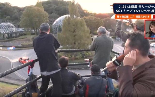 元横綱が“破顔” 花田虎上、ラリージャパン中継で「めちゃめちゃ楽しそう」現地レポが話題 「私が小さく見えます」爆笑誘う