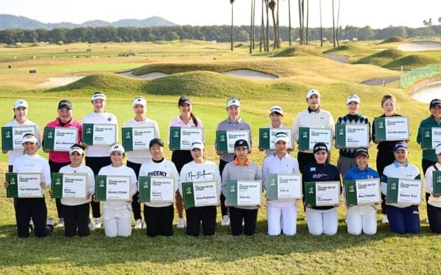 藤本愛菜「必死にプレーした」　鳥居さくら、吉﨑眞夏、中澤瑠来、松原柊亜の声／JLPGA最終プロテスト